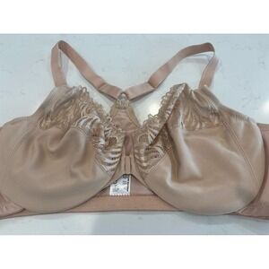 Glamorize Bra Open / closes at front size 42 C Full Coverage adjustable Straps